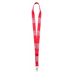 LANYARD MARQUAGE RELIEF 3D