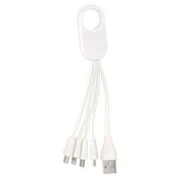 4 IN 1 WHEAT STRAW USB CABLE
