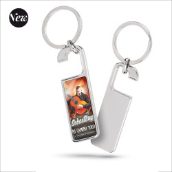 PORTE-CLÉS ZAMAC 2 EN 1