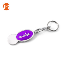 ALUMINIUM TOKEN KEY RING...