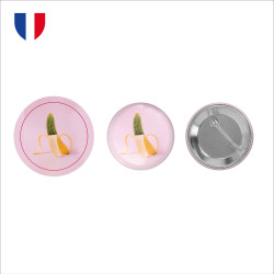 BADGE BOUTON - MADE IN FRANCE