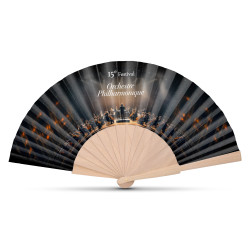 ÉVENTAIL BOIS ET PAPIER