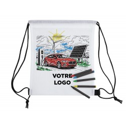 MOCHILA PARA COLOREAR