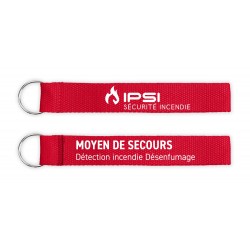 PORTE-CLÉS COTON SÉRIGRAPHIÉ