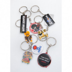 ALUMINIUM KEY RING WITH...