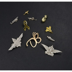 3D ZINC ALLOY PIN